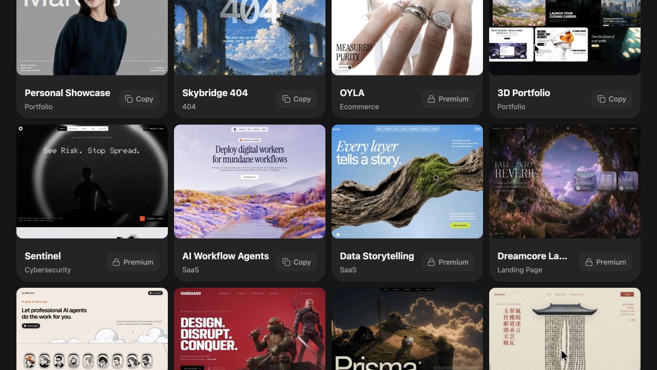 MotionSites 网站截图